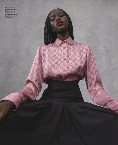 adut akech chanel|adut akech australia.